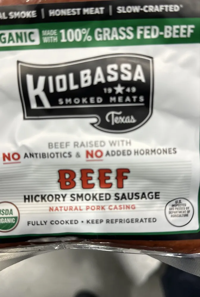 Beef Hickory Smoked Sausage