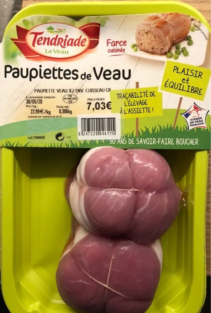 Paupiettes de veau