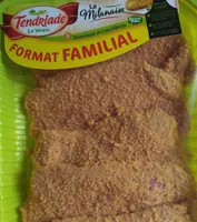 Escalope de veau milanaise, format familial