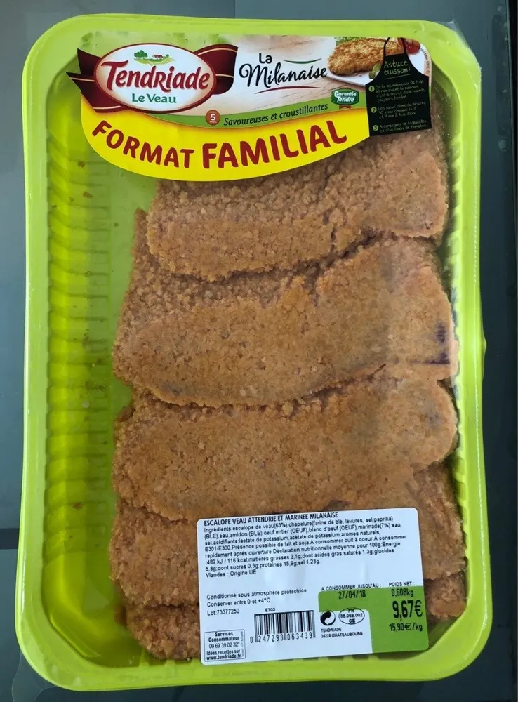 La Milanaise Format Familial
