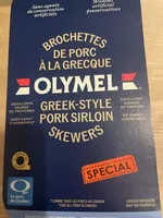 Brochettes De Porc À La Grecque