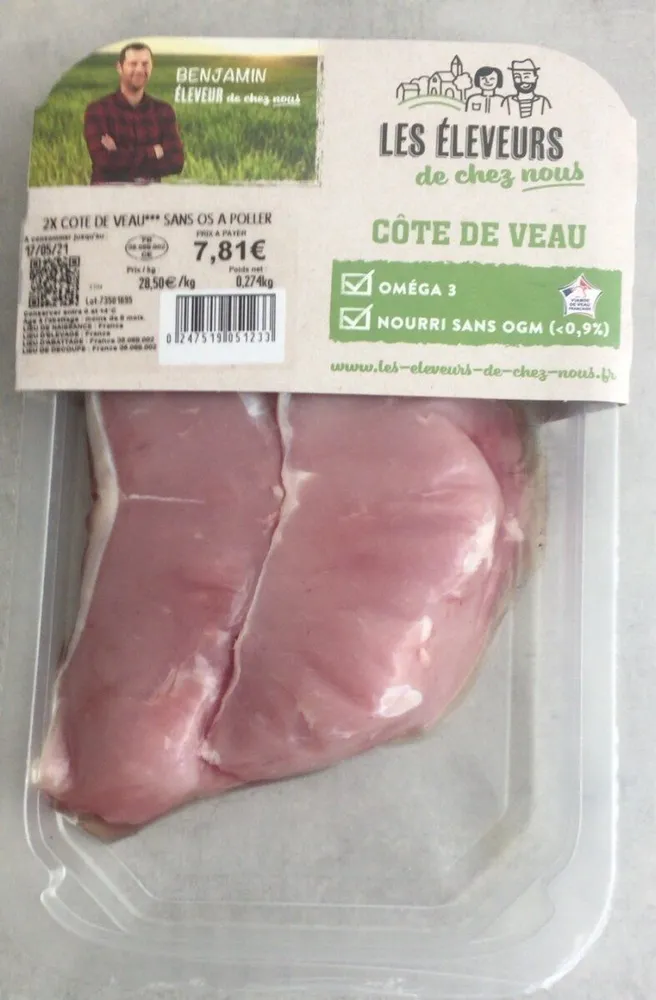 Côte de veau