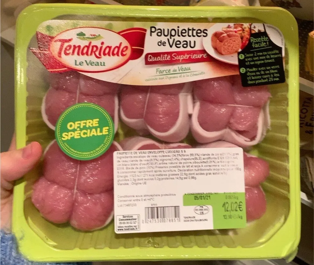 Paupiette de veau