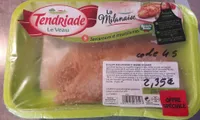 Escalopes de veau attendrir et matinée milanaise