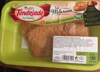 Escalope de veau attendrie et marinee milanaise