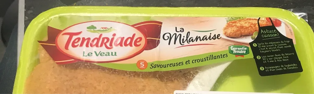 Escalope de veau milanaise