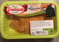 Escalope de veau attendrie et marinée milanaise