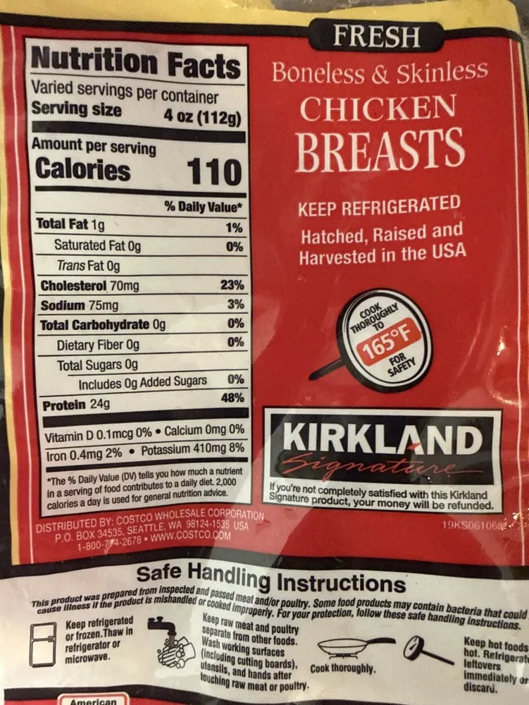 Boneless & Skinless Chicken Breasts
