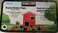 Organic Chicken Thighs Boneless Skinless