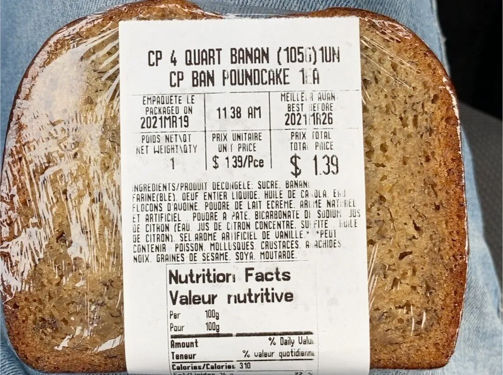 Pain au banane