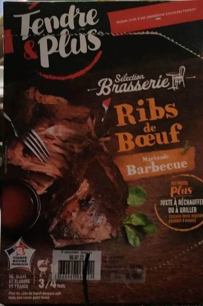 Ribs de bœuf barbecue
