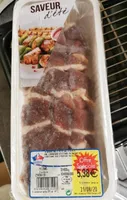 Brochettes filet de canard