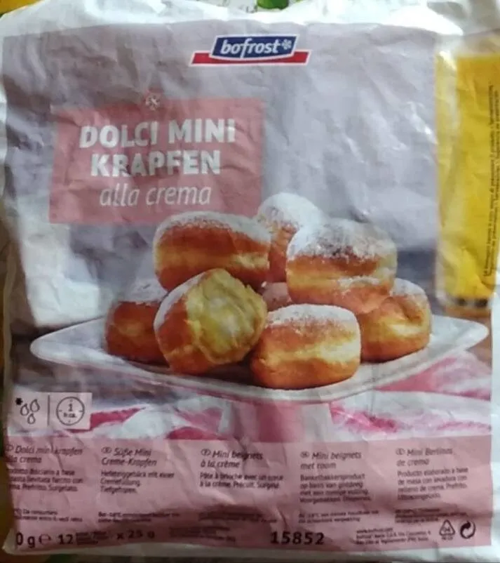 Dolci mini Krapfen