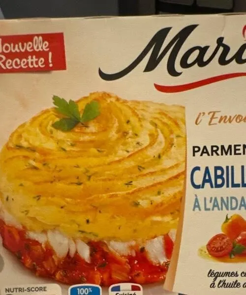 Parmentier cabillaud à l’andalouse