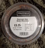 Overnight Oats Dubai Chocolate