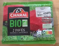 Charal 2 pavés BIO