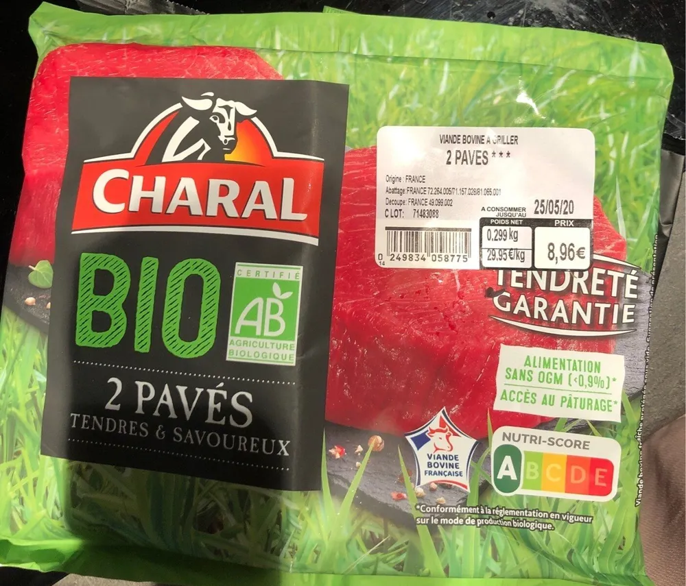 2 pavés tendres et savoureux