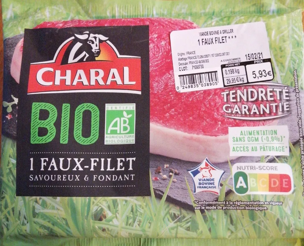Faux-filet de boeuf