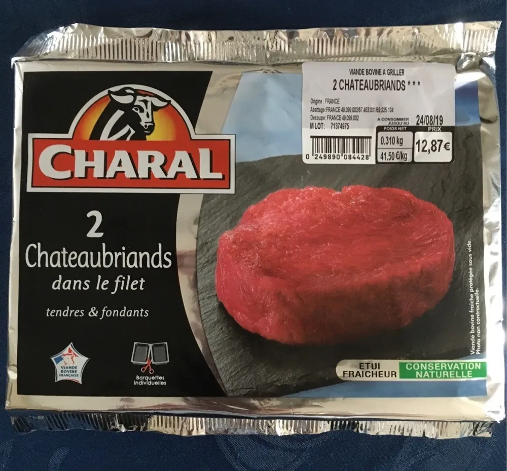 2 chateaubriands