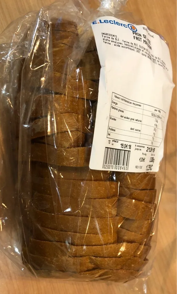 Pain de Mie Maison Leclerc