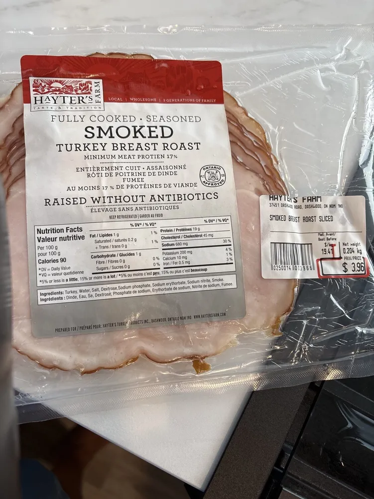 Fully Cooked Smoked Turkey Breast Roast