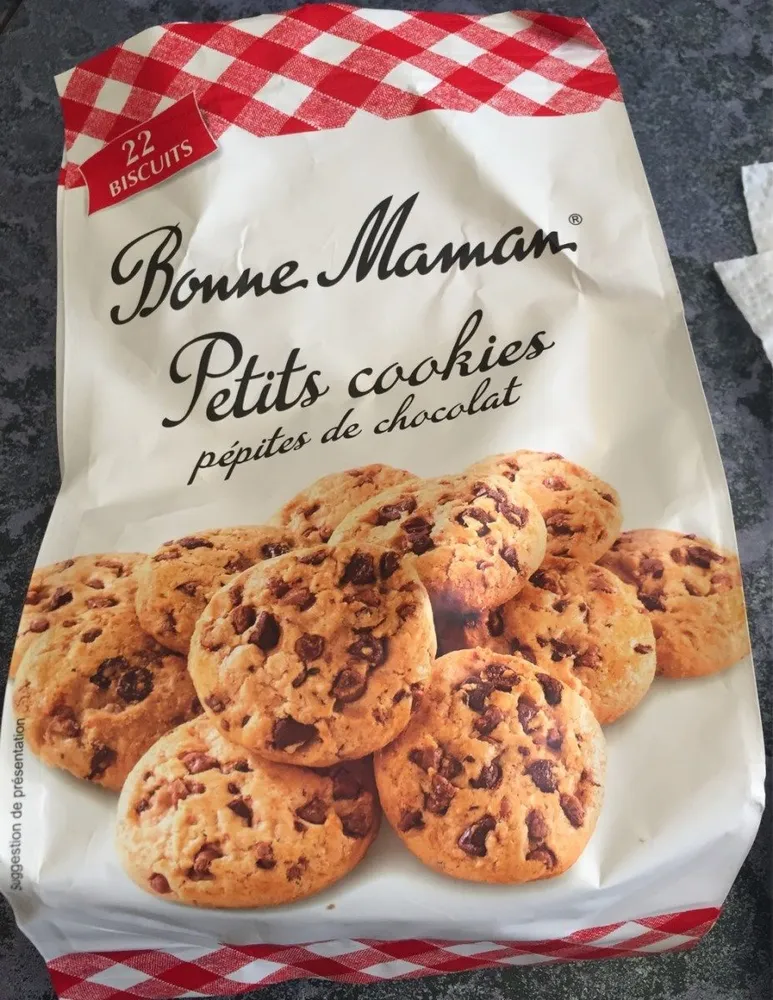 Petits cookies pépites de chocolat