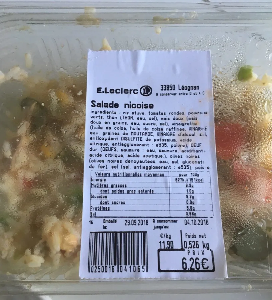 Salade nicoise