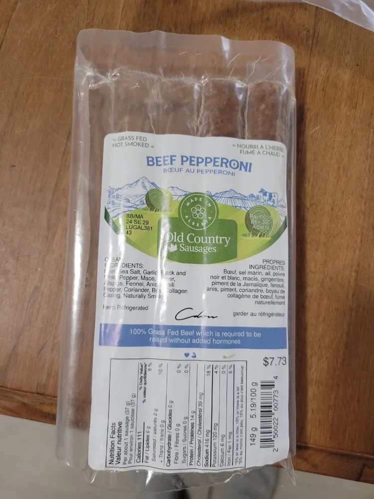 Beef Pepperoni