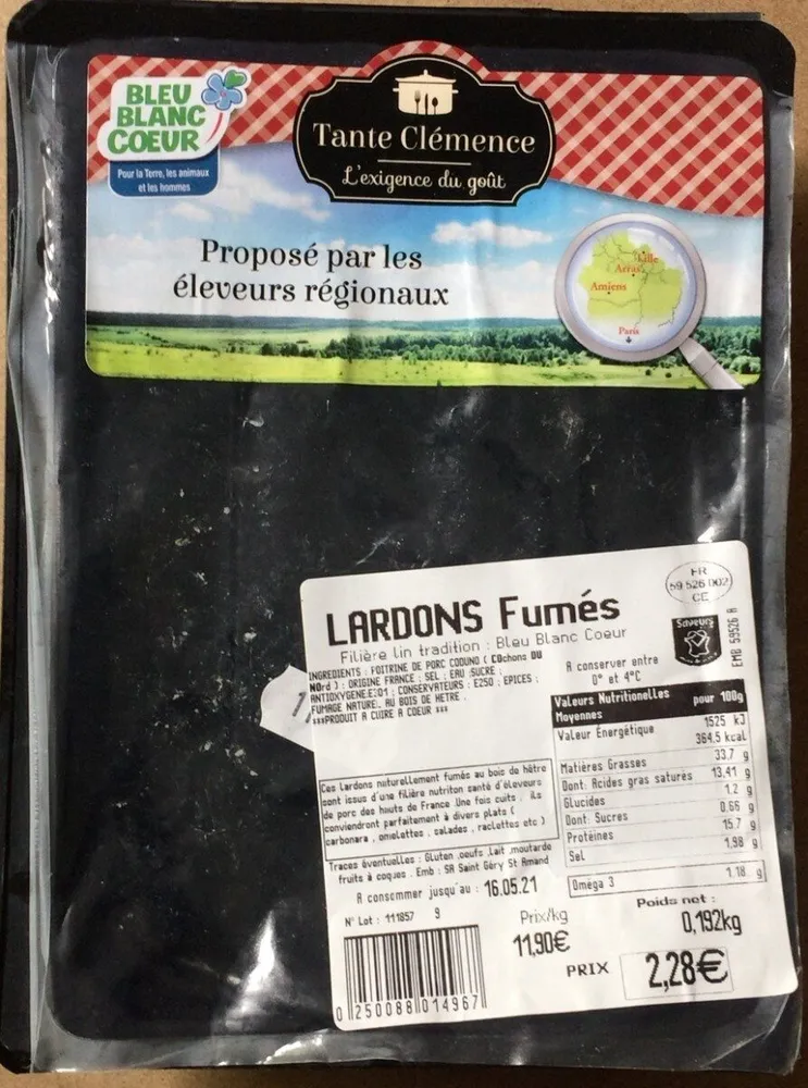 LARDONS Fumés