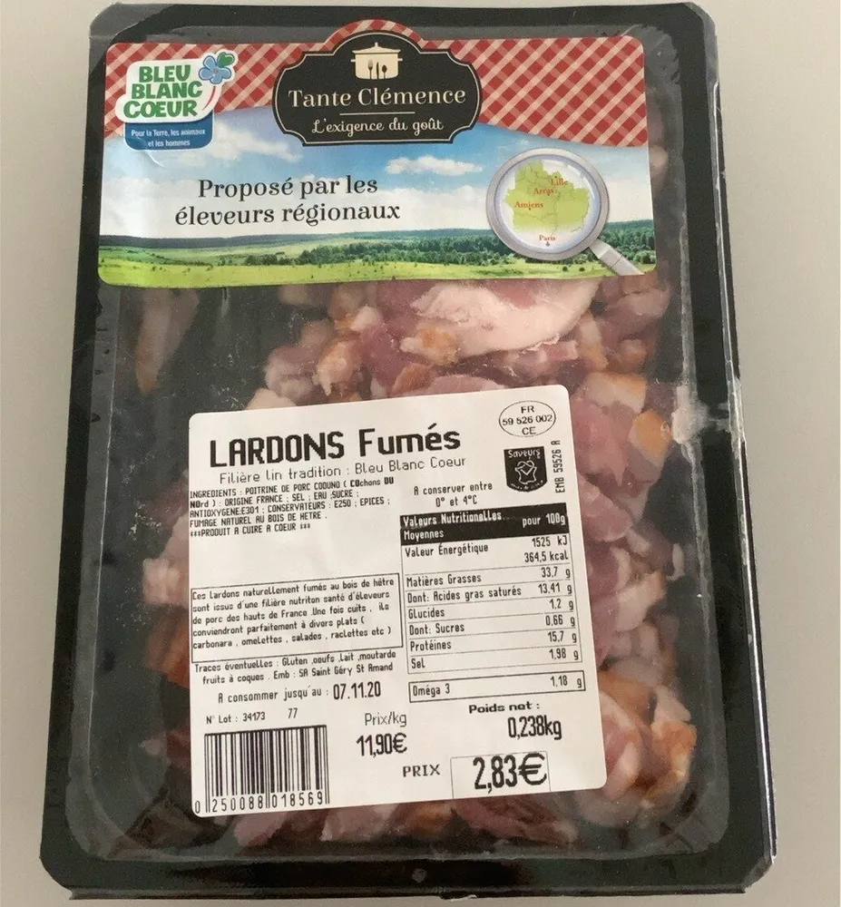 Lardons fumés