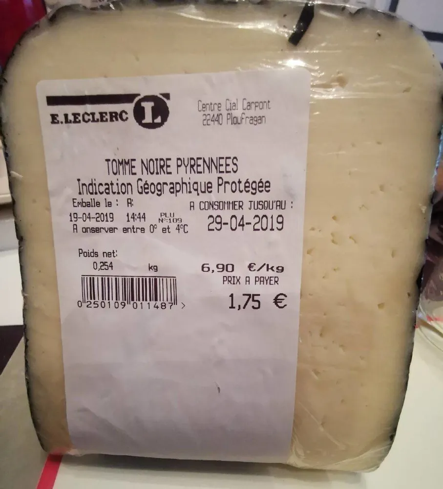 Tomme noire Pyrénées