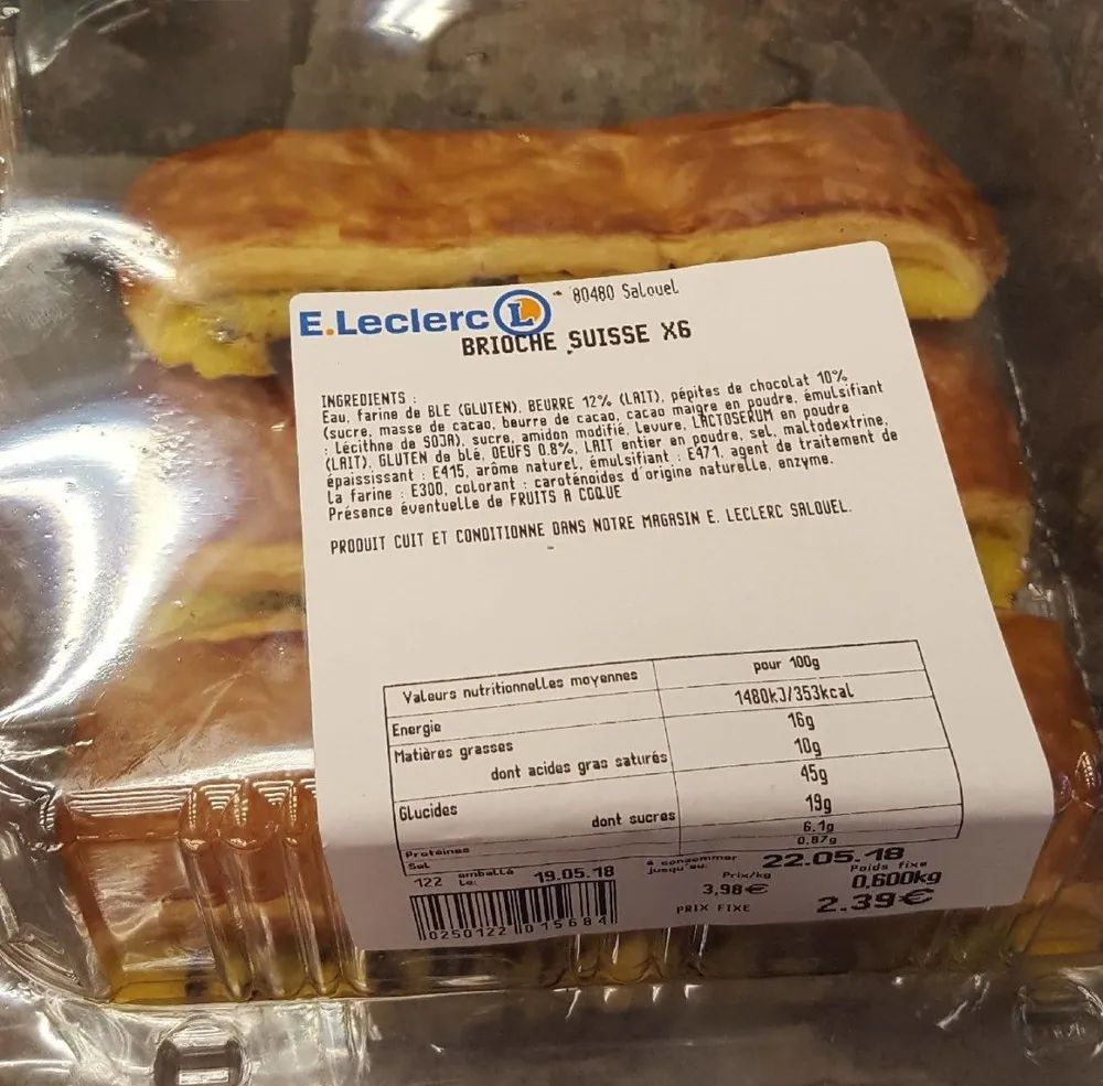Brioche suisse