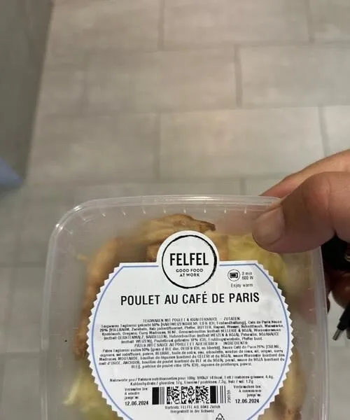 Poulet café de Paris