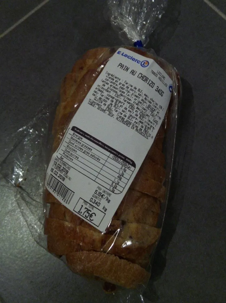 Pain au chorizo