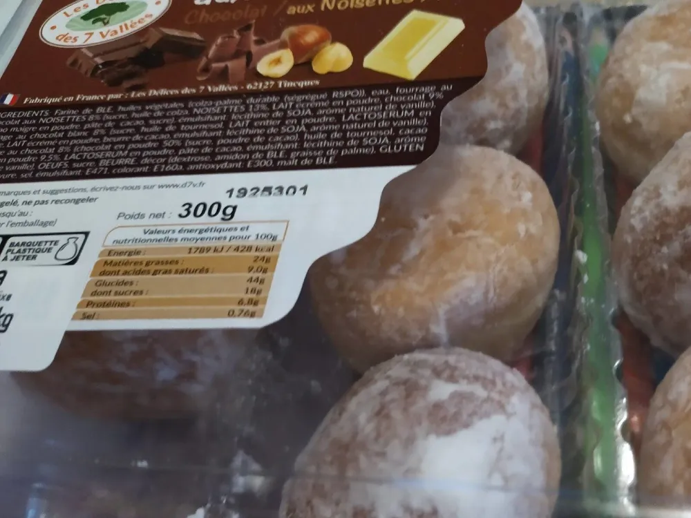Mini-beignets 3 chocolats