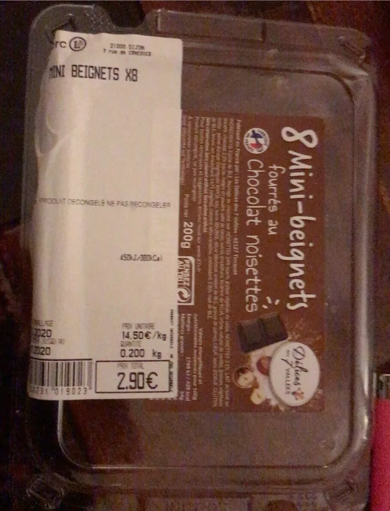 8 mini-beignets