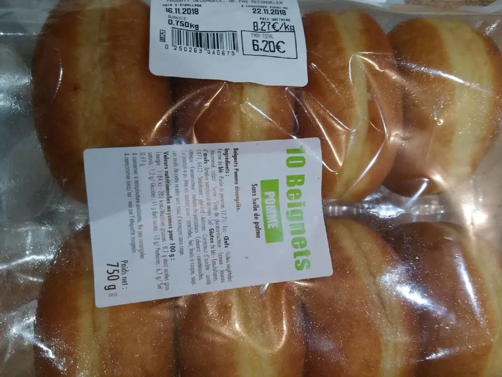 Beignets pomme