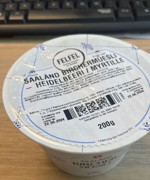 Felfel Saaländ Birchermüsli