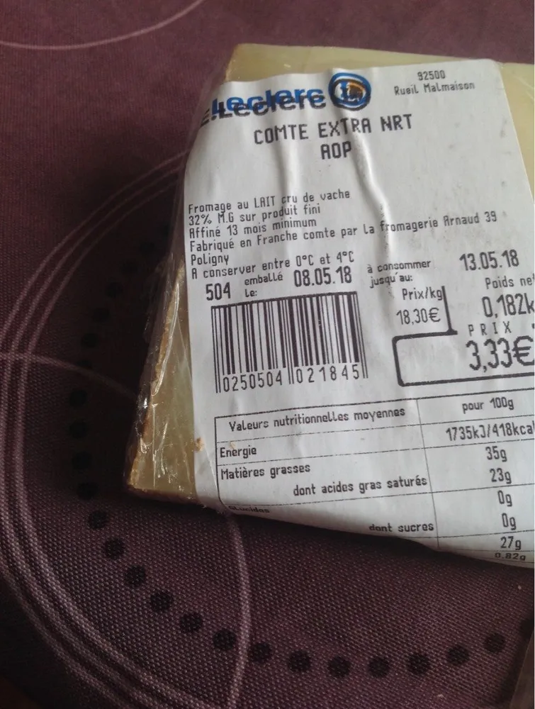 Comte extra nrt aop