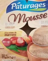 Mousse crème de marrons