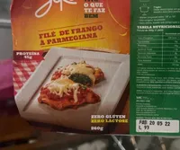 File de frango a parmegiana