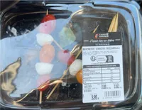 Brochettes tomates mozzarella