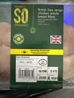British Free range Chicken Whole Fillets