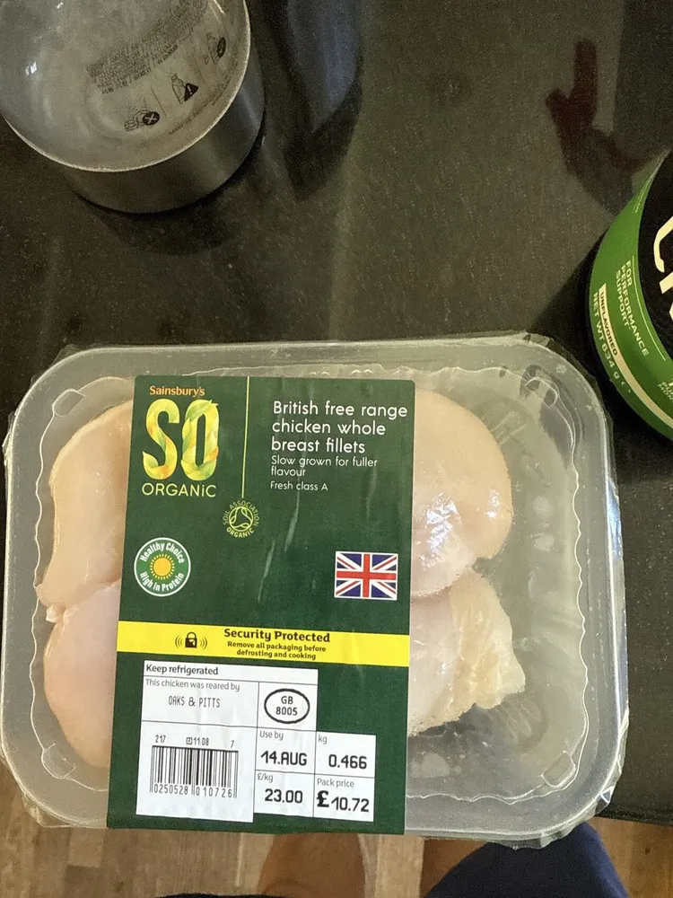 So Organic Chicken Breast