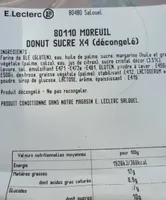 Donut sucre