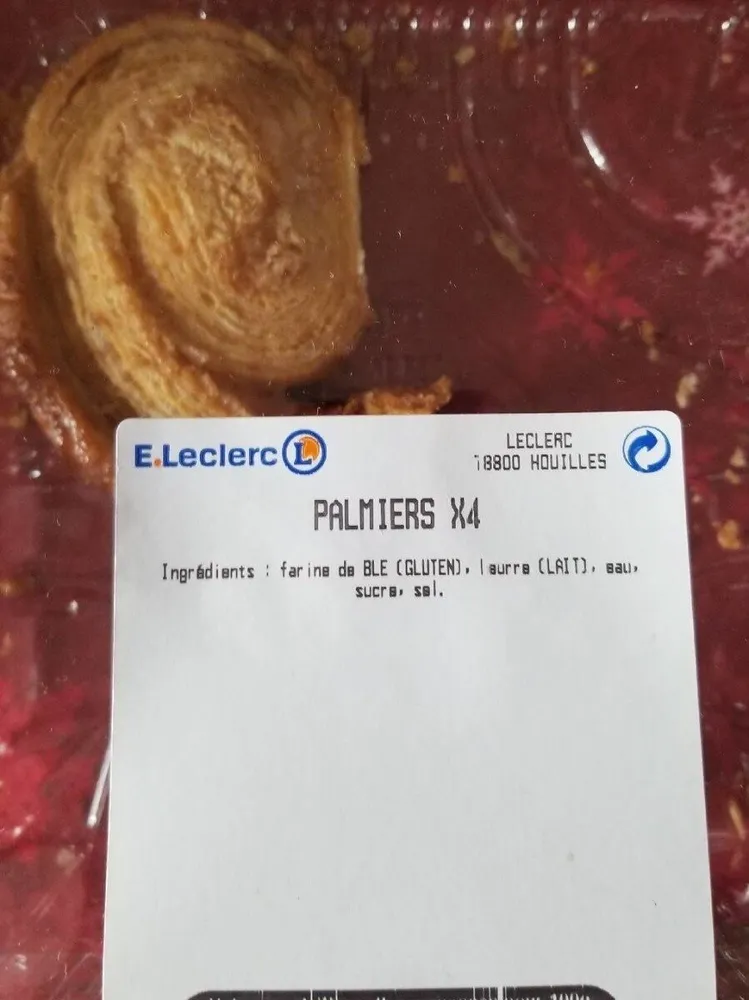 Palmiers ×4