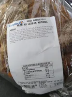 Pain au levain naturel