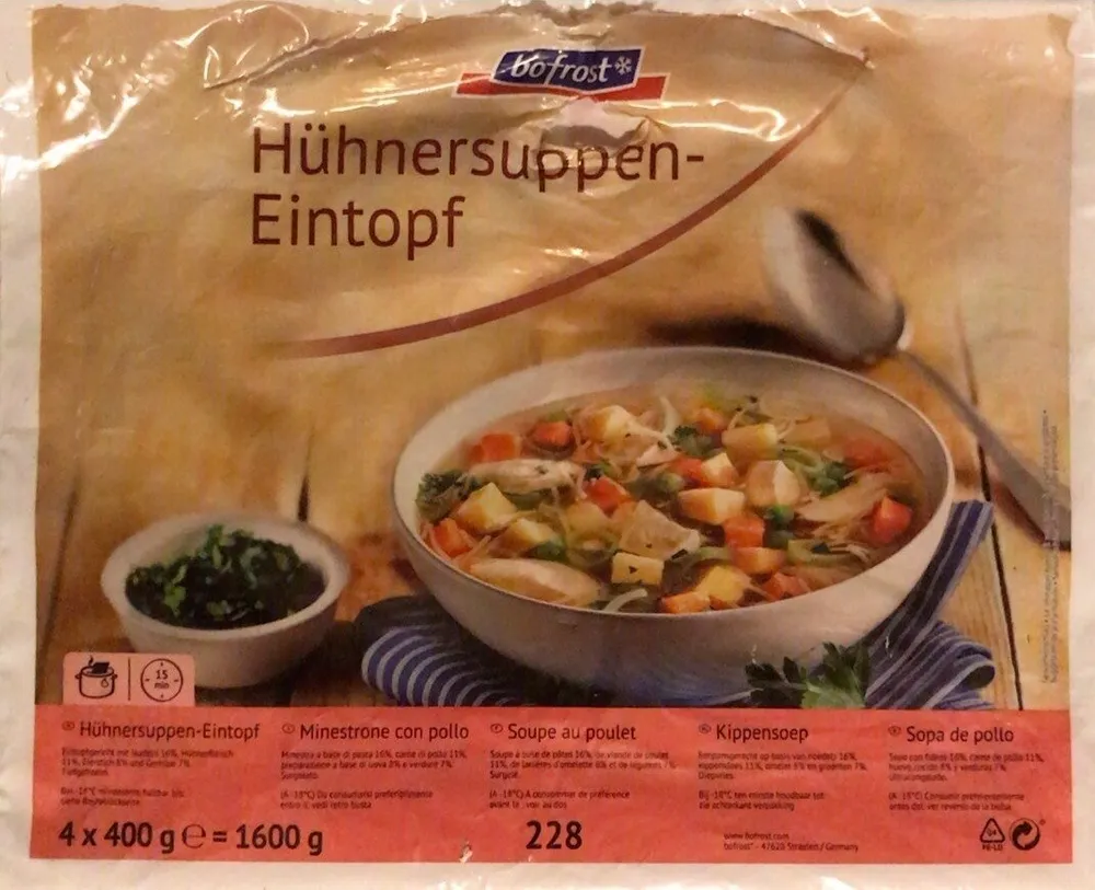 Hühnersuppen-Eintopf