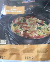 Poelee de riz asiatique