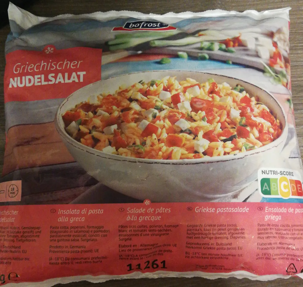 Griechischer Nudelsalat